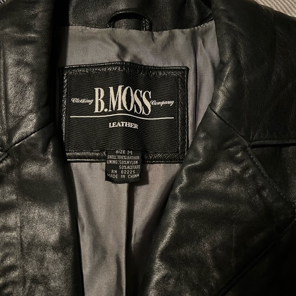 B.Moss leather jacket - Picture 5 of 5